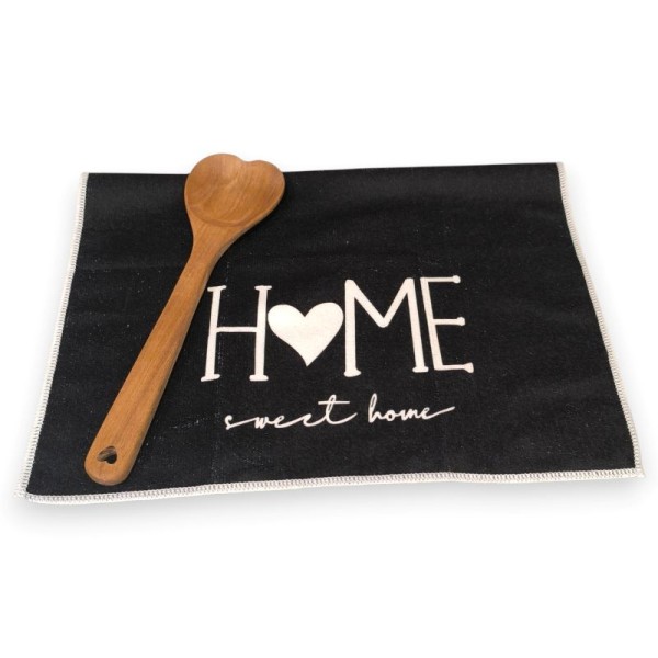 Σετ Δώρου Πετσέτα και Κουτάλα Καρδιά