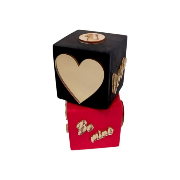 Love Cube - Διακοσμητικός Κύβος Αγάπης