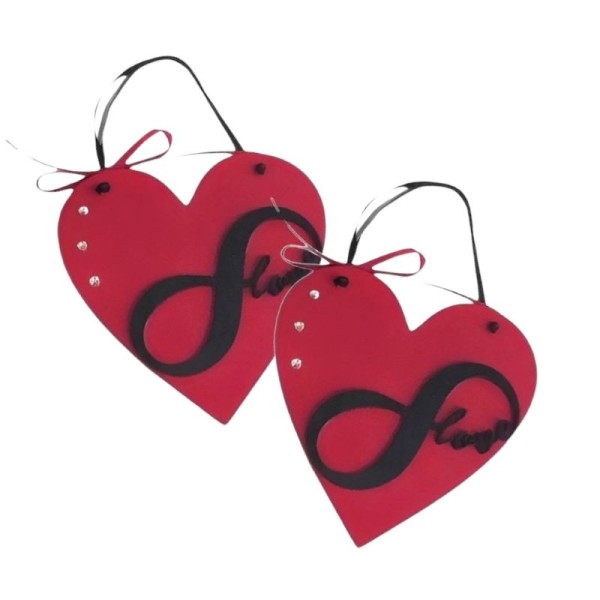 Κρεμαστή Ξύλινη Καρδιά, Άπειρο