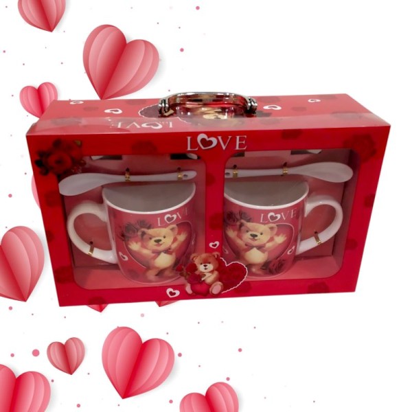 Κούπες με Αρκουδάκι σε Βαλιτσάκι