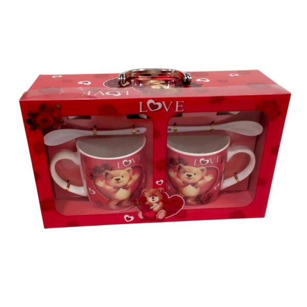 Κούπες με Αρκουδάκι σε Βαλιτσάκι