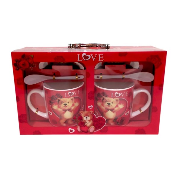 Κούπες με Αρκουδάκι σε Βαλιτσάκι