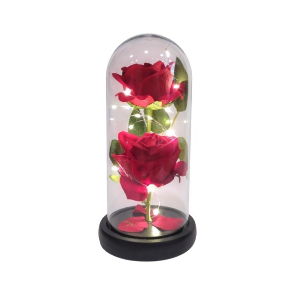 Διακοσμητικά Τριαντάφυλλα με LED Λαμπάκια 