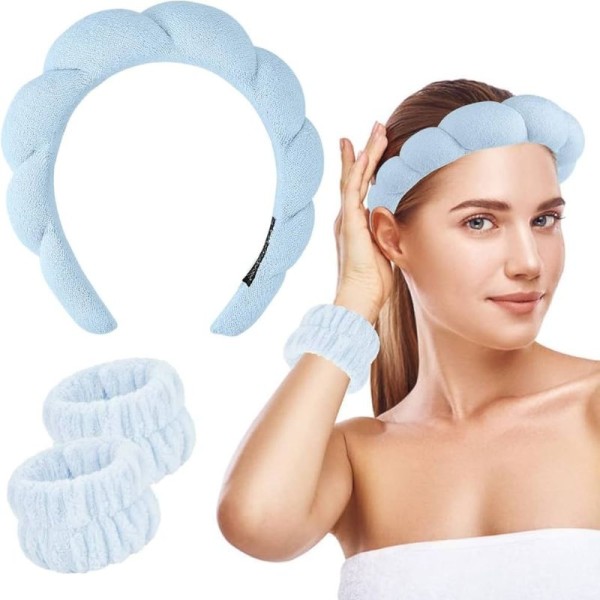 Σετ Skincare με Puffy Στέκα και Μανσέτες