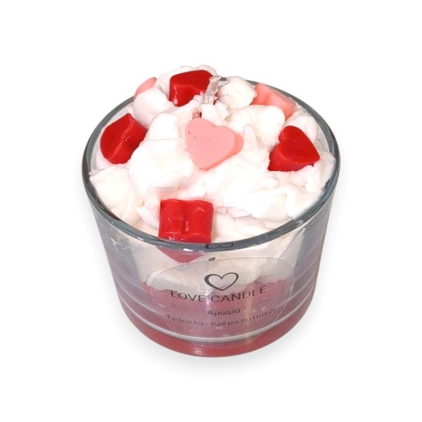 Love Candle Little Hearts