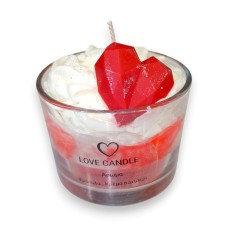 Love Candle Diamond Heart