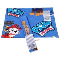 Παιδικό Σουπλά Φαγητού με Θήκη, Paw Patrol