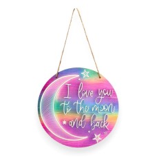 Παιδικό Διακοσμητικό Τοίχου I Love You To The Moon And Back