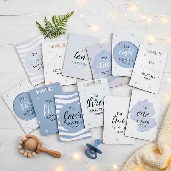 Αναμνηστικές Κάρτες Ανάπτυξης Μωρού, Baby Milestone Cards