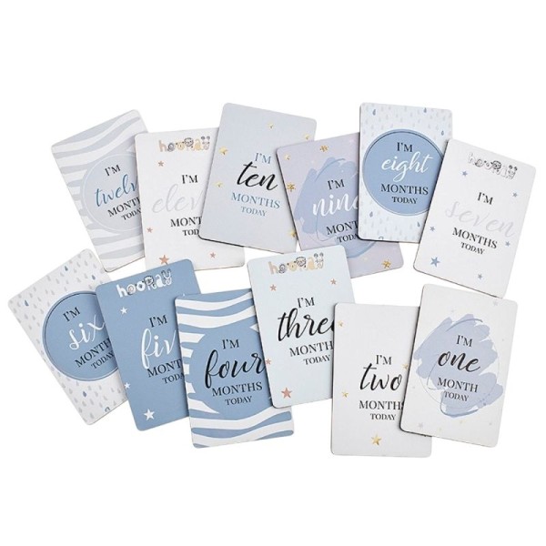 Αναμνηστικές Κάρτες Ανάπτυξης Μωρού, Baby Milestone Cards