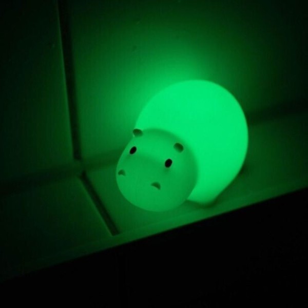 Mega Light Swimmy Hippo, Αδιάβροχο Φωτιστικό με Εναλλαγές Χρωμάτων