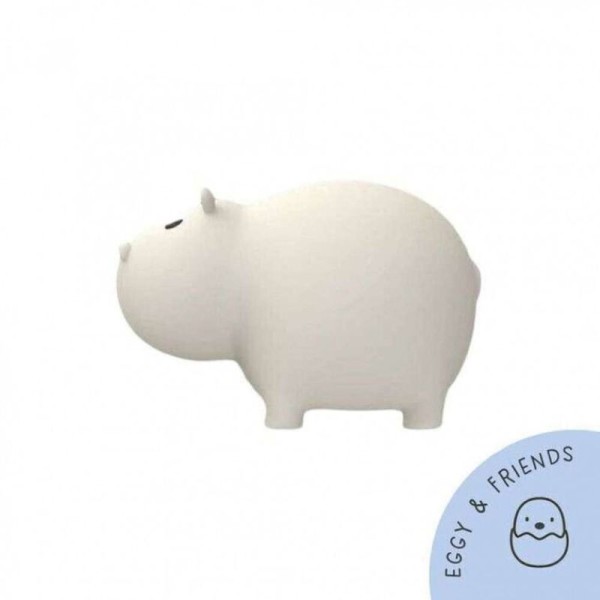 Mega Light Swimmy Hippo, Αδιάβροχο Φωτιστικό με Εναλλαγές Χρωμάτων