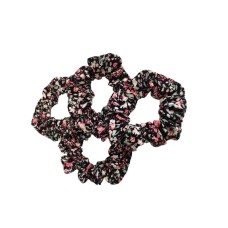 Scruncie Floral Black