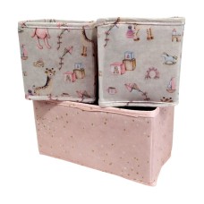 Set Παιδικά Καλαθάκια Καλλυντικών, Giraffe