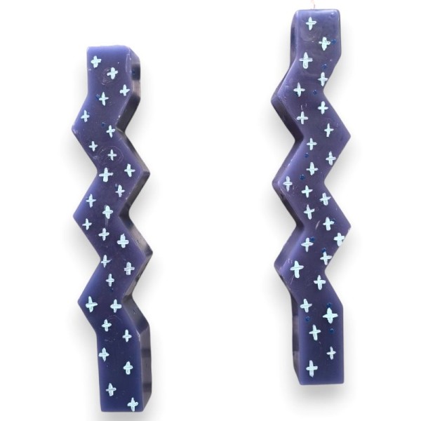 Λαμπάδα Ζικ-Ζακ με Σταυρούς