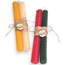 Λαμπάδες για Ζευγάρι Μελισσοκέρι