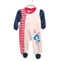 Βρεφικό Ολόσωμο Φορμάκι Red Dolphin