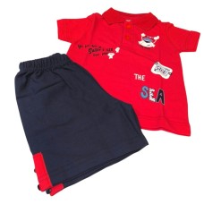 Βρεφικό Πικέ Σετ για Αγόρι