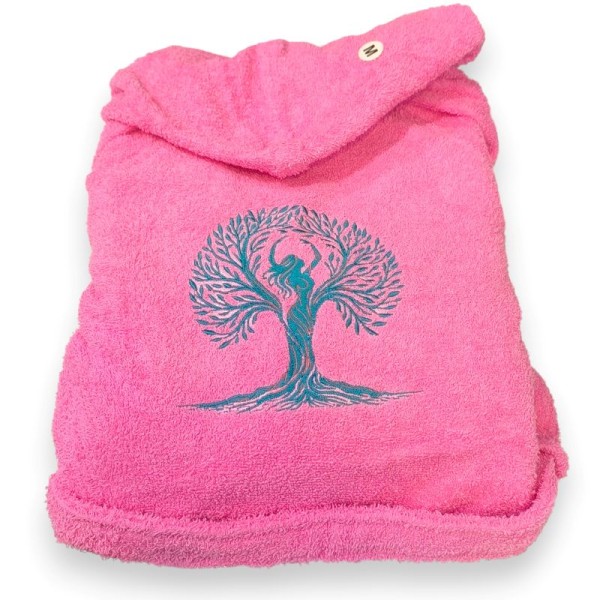 Μπουρνούζι με Κέντημα Oak Mother