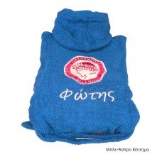 Μπουρνούζι Ενηλίκων με Όνομα και Σήμα Ολυμπιακού