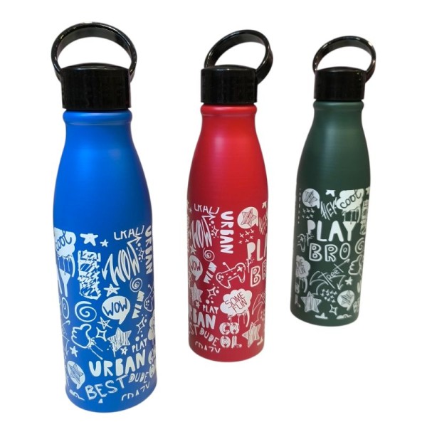 Μεταλλικό Παγούρι Bro 600ml