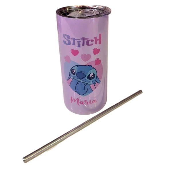 Θερμός Sparkling 480ml- Stitch - Όνομα