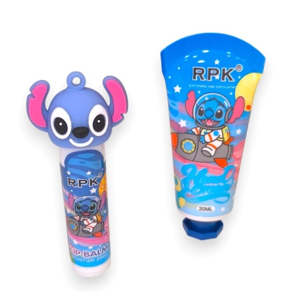 Κρέμα Χεριών και Ενυδατικό Lip Balm με 3D Stitch Καπάκι
