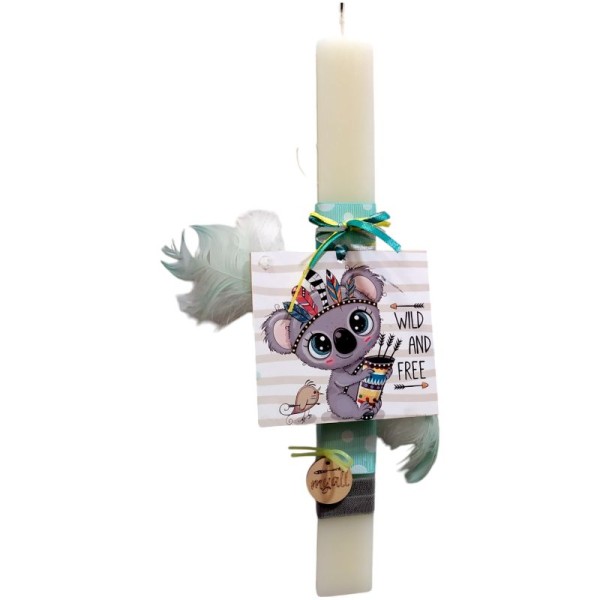 Παιδική Λαμπάδα Κοάλα Ινδιάνος