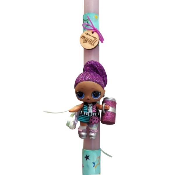 Λαμπάδα LOL Surprise Μωβ