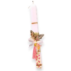 Λαμπάδα με Πεταλούδα Plexiglass