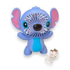 Επαναφορτιζόμενος Mini Ανεμιστήρας Stitch