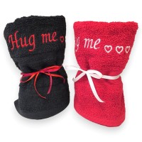 Πετσέτα με Κέντημα, Λέξη και Αποσιωπητικά Καρ...