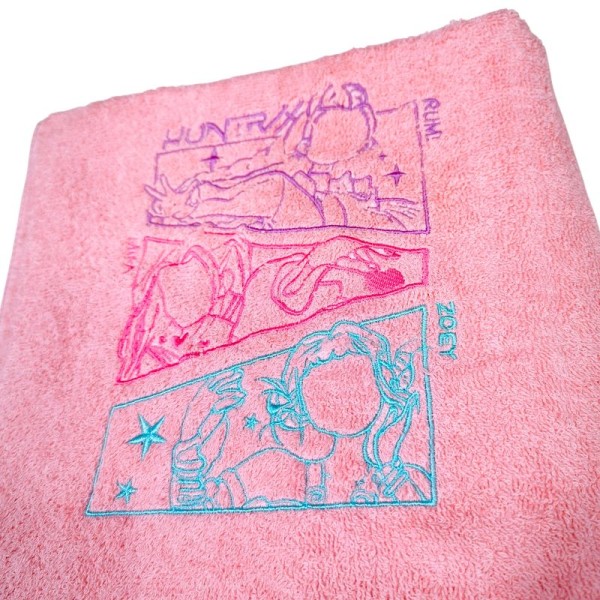 Πετσέτα με Κέντημα Huntrix K-Pop