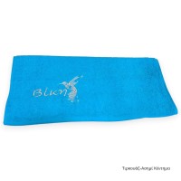 Πετσέτα με Κέντημα Όνομα και Κολιμπρί