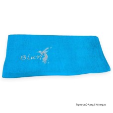 Πετσέτα με Κέντημα Όνομα και Κολιμπρί