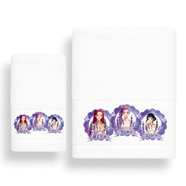 Σετ Πετσέτες Huntrix K-Pop Demon