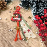 Κρεμαστό Γούρι με Σάκο Άι Βασίλη