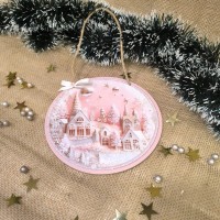 Κρεμαστό 3D Ξύλινο Διακοσμητικό 