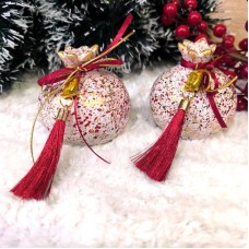 Γούρι Κεραμικό Ρόδι, Πιτσιλωτό