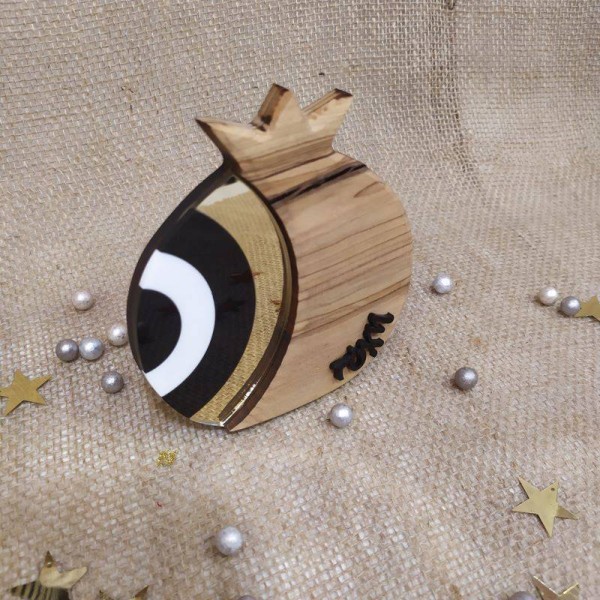 Επιτραπέζιο Exlusive Γούρι Ρόδι-Μάτι