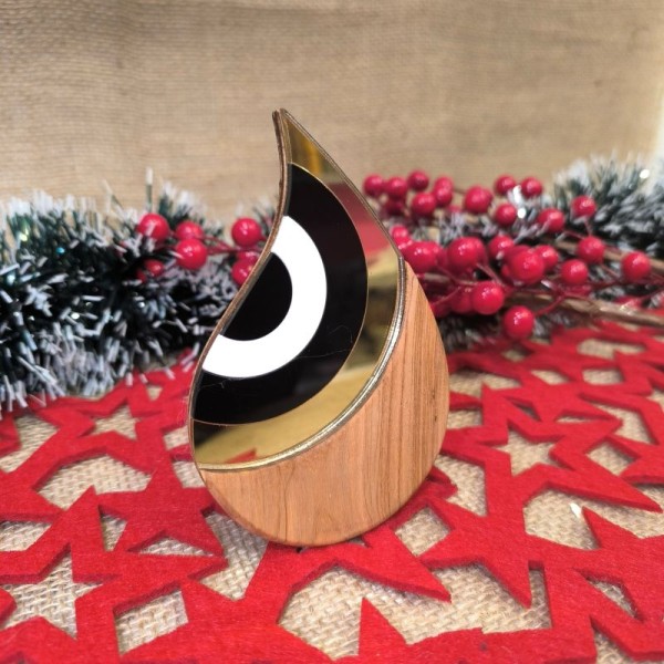 Επιτραπέζιο Exlusive Γούρι Δάκρυ-Σταγόνα-Μάτι