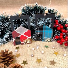 Κρεμαστό Γούρι Ξύλινο Σπιτάκι