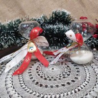 Γυάλινη Κλεψύδρα Χριστουγεννιάτικη