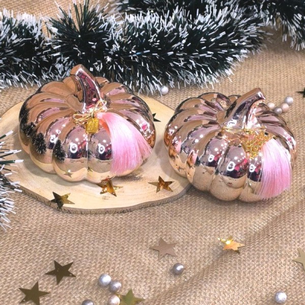 Κεραμική Κολοκύθα Rose Gold