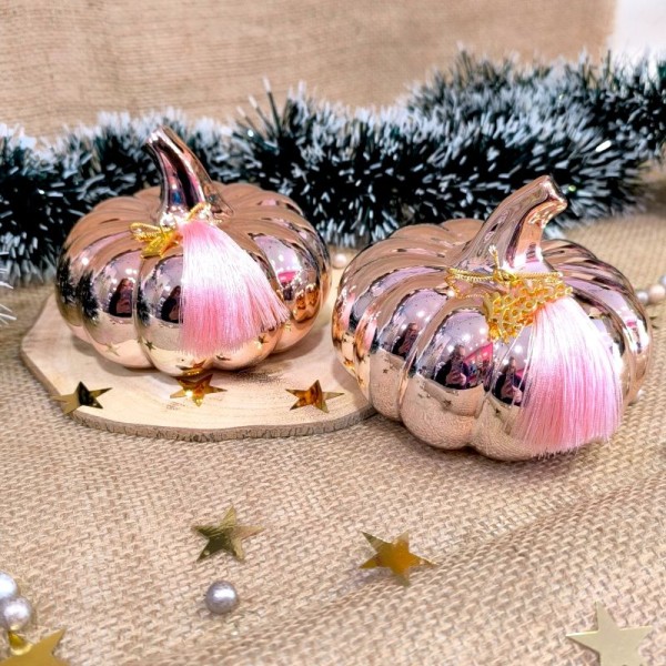 Κεραμική Κολοκύθα Rose Gold