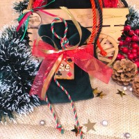 Γούρι Βελούδινο Πουγκί με Plexiglass Τραπουλό...