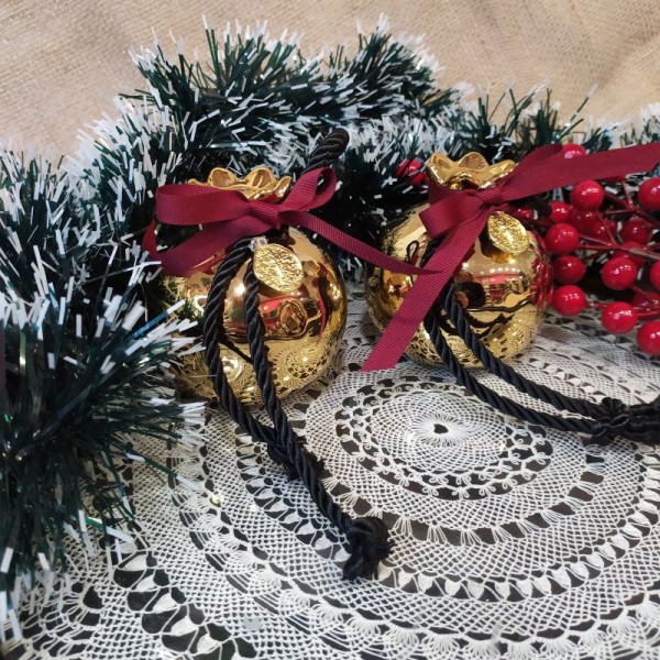 Διακοσμητικό Κεραμικό Χρυσό Ρόδι